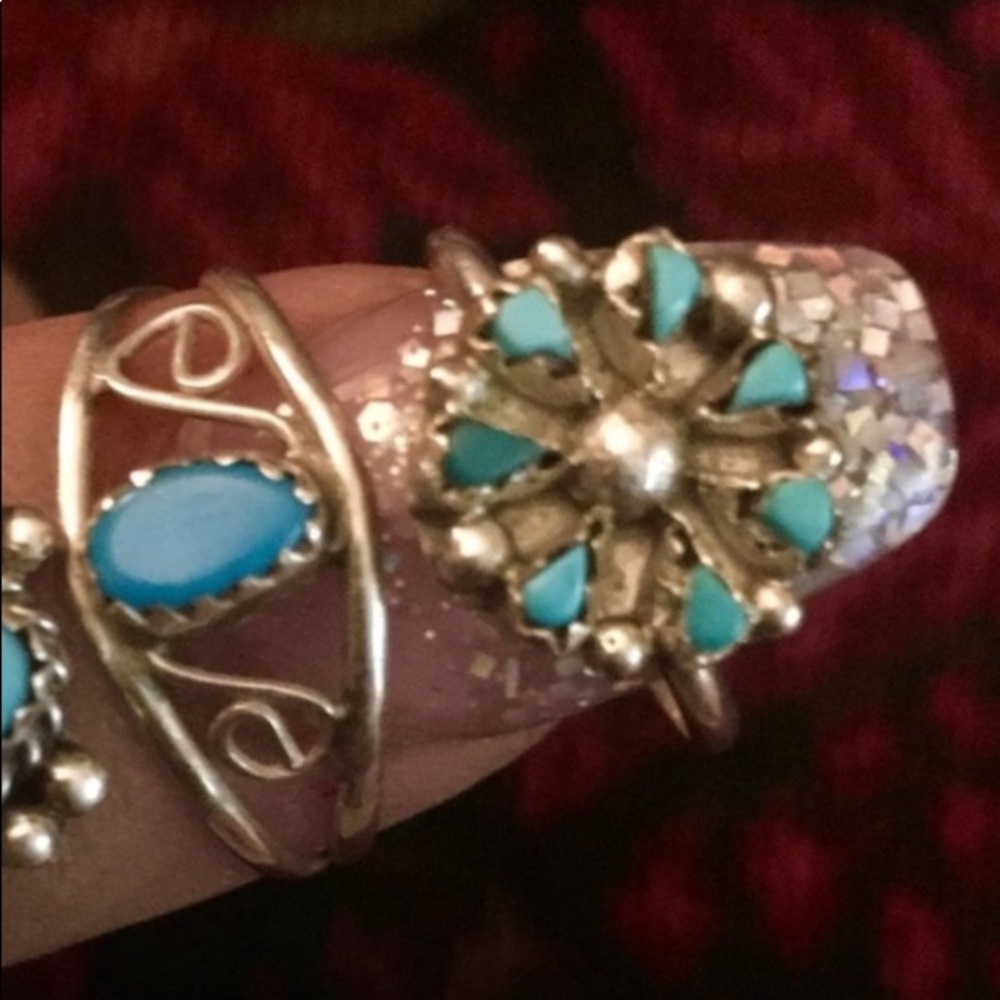 Sterling silver Turquoise rings